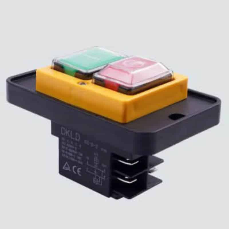 DZ-6-2M Electromagnetic Push Button Switches For Drill Press