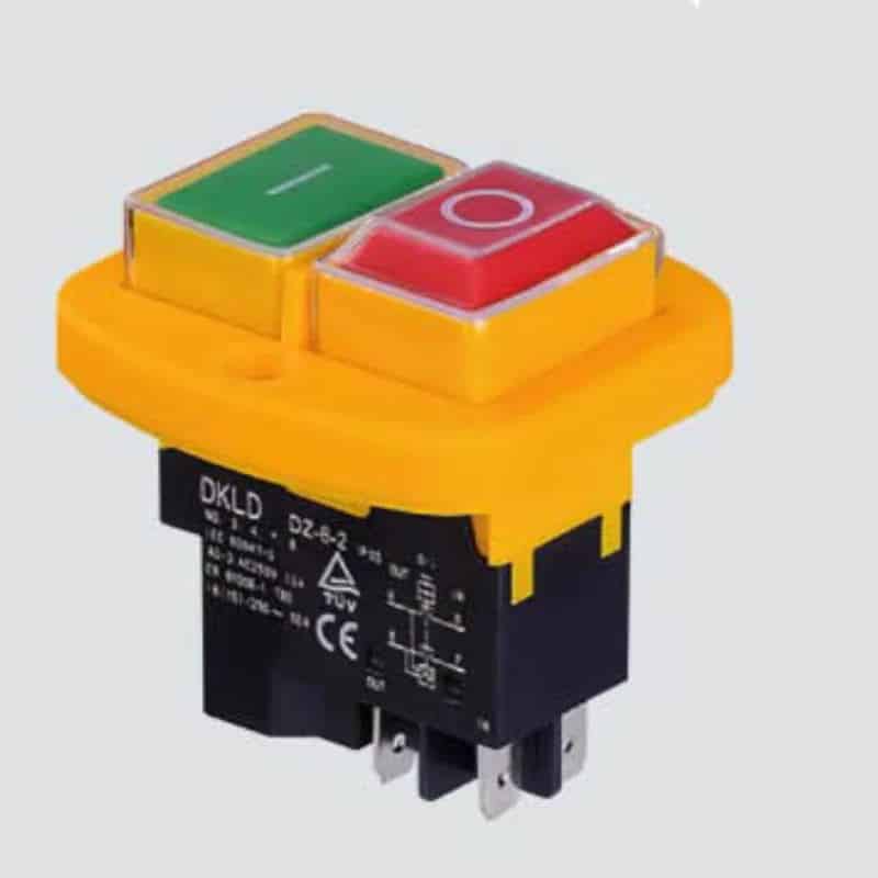 DZ-6D Electromagnetic Push Button Switches For Table Saws