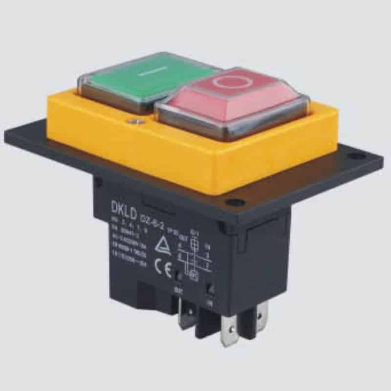 DZ-6P Electromagnetic Push Button Switches For Drill Press