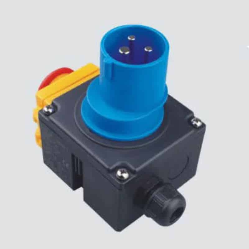 DZ08-1A4 Electromagnetic Push Button Switches For Table Saw