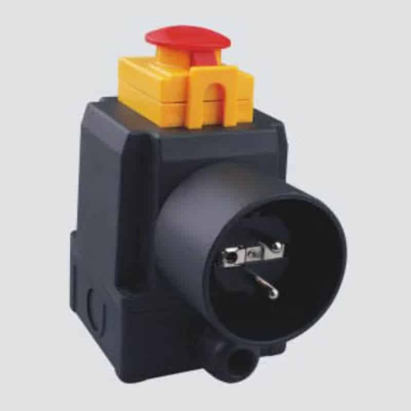 DZ08-2B2 Electromagnetic Push Button Switches For Table Saw