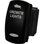 UNDWTR LIGHTS Marine Rocker Switch