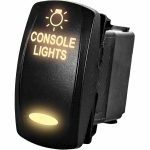 CONSOLE LIGHTS Marine Rocker Switch(2)