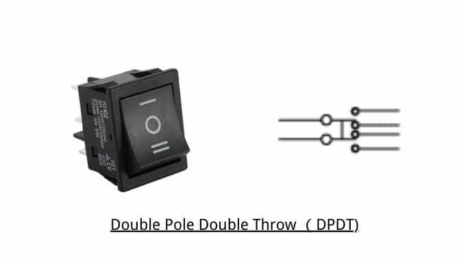 Double Pole Double Throw （DPDT)