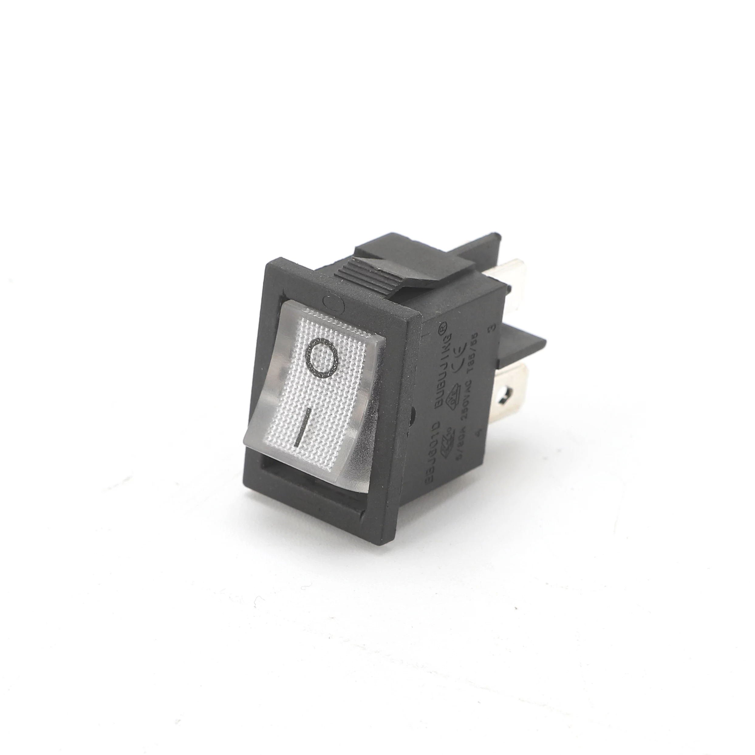 KCD1-104 6A 250V AC Electrical Lighted Rocker Switch