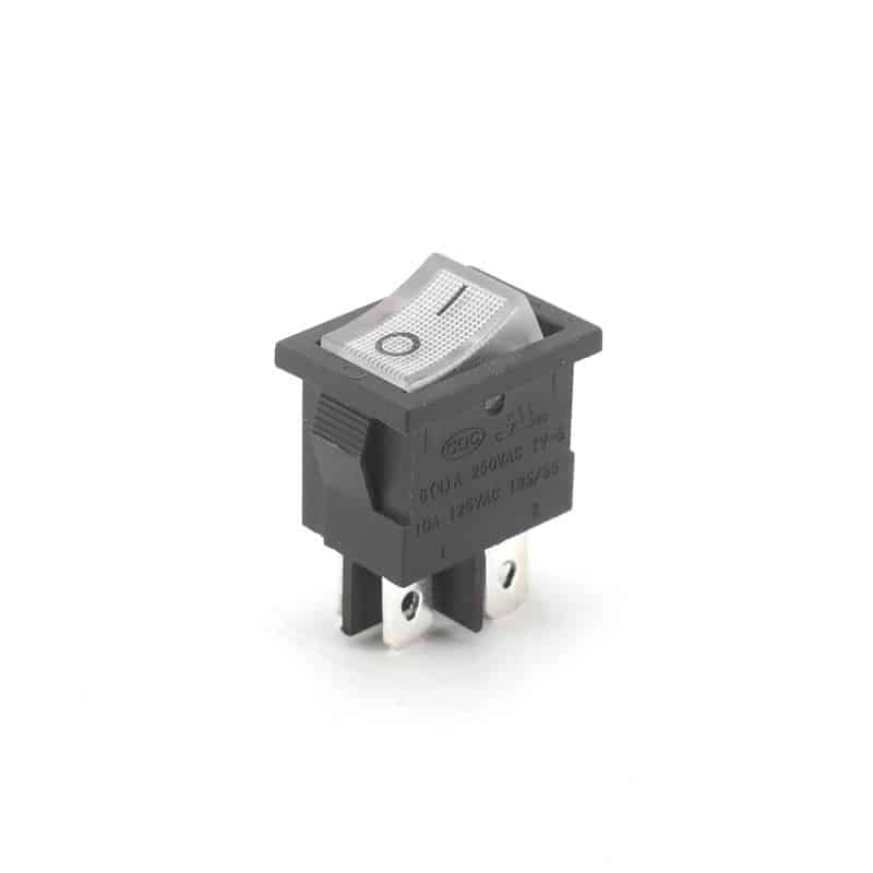KCD1-104-N-KW- On Off 12v Rocker Switch