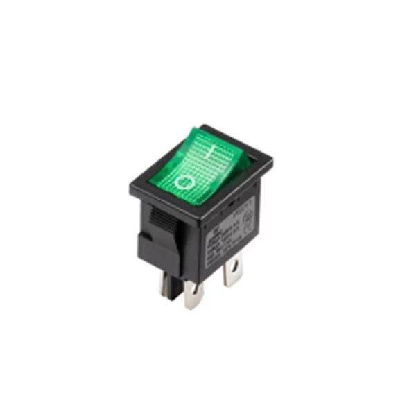 KCD1-104 light illuminated switch DPST big current switch