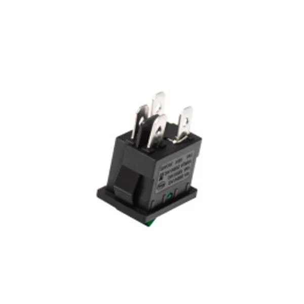 KCD1-104 light illuminated switch DPST big current switch