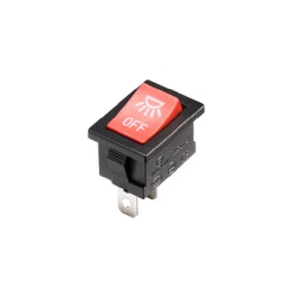 KCD1-106 2pins Rocker Canal Led Rocker Switch