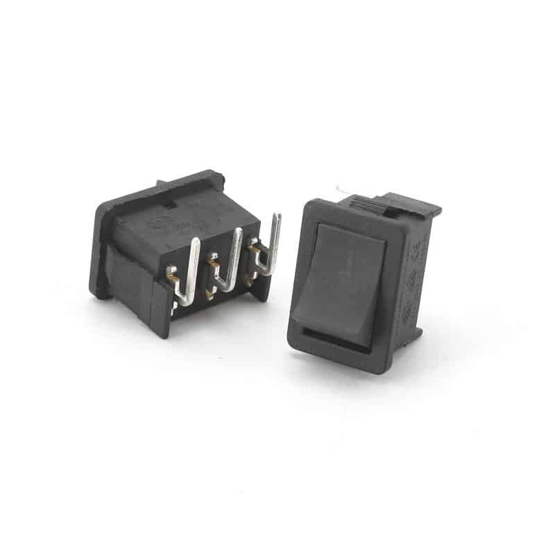 KCD1-106 T125 3PIN BENT FOOT ROCKER SWITCH SPST