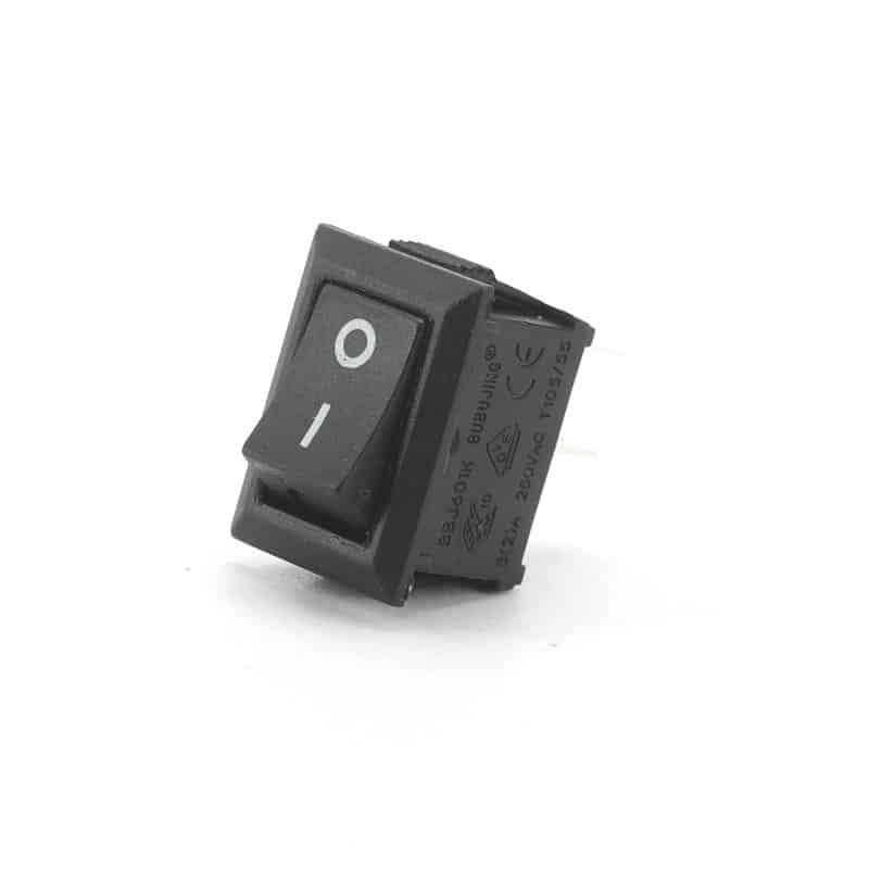 KCD11-101DK2P SPST MINI ROCKER SWITCH