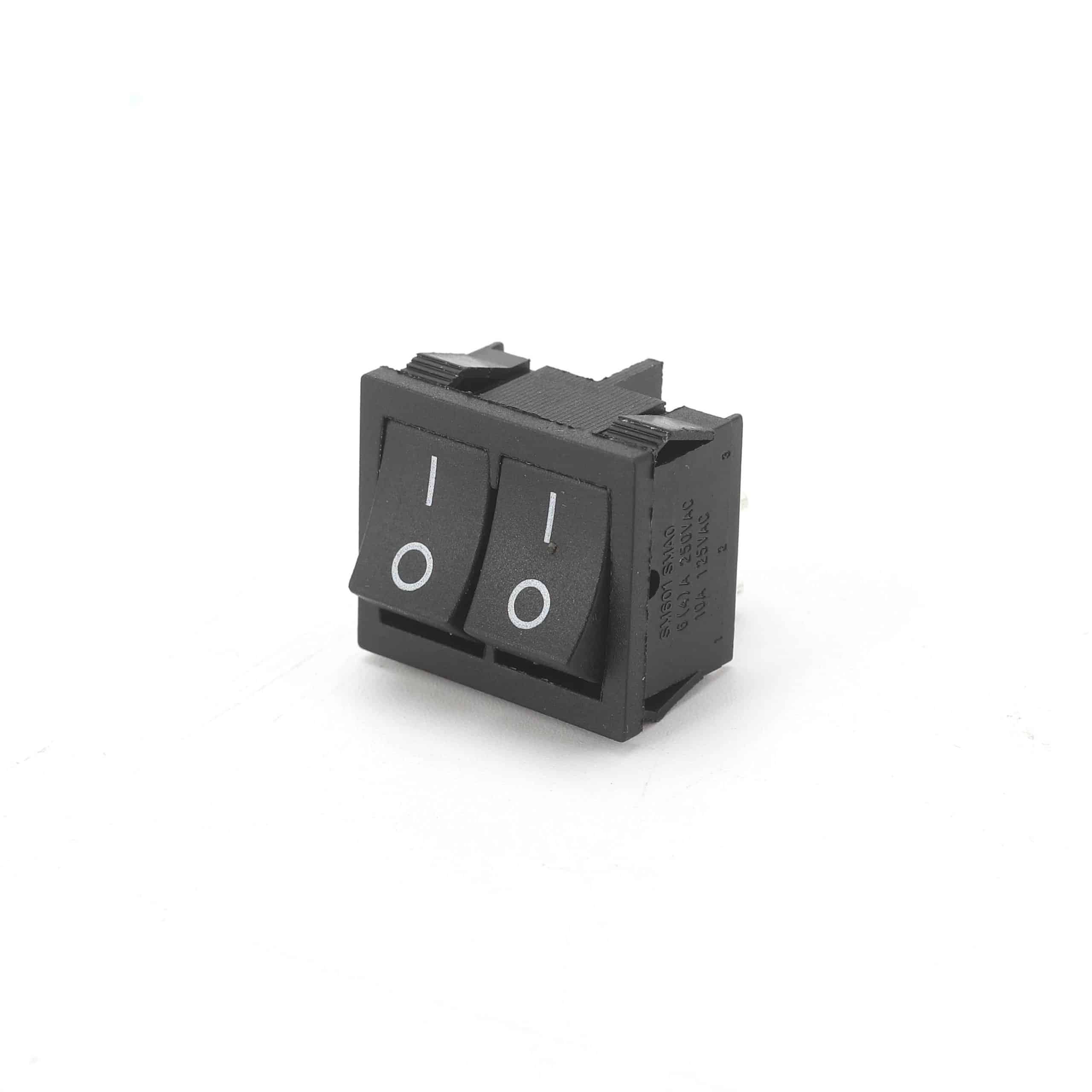 KCD2-502K4PA DOUBLE ROCKER SWITCH SPST