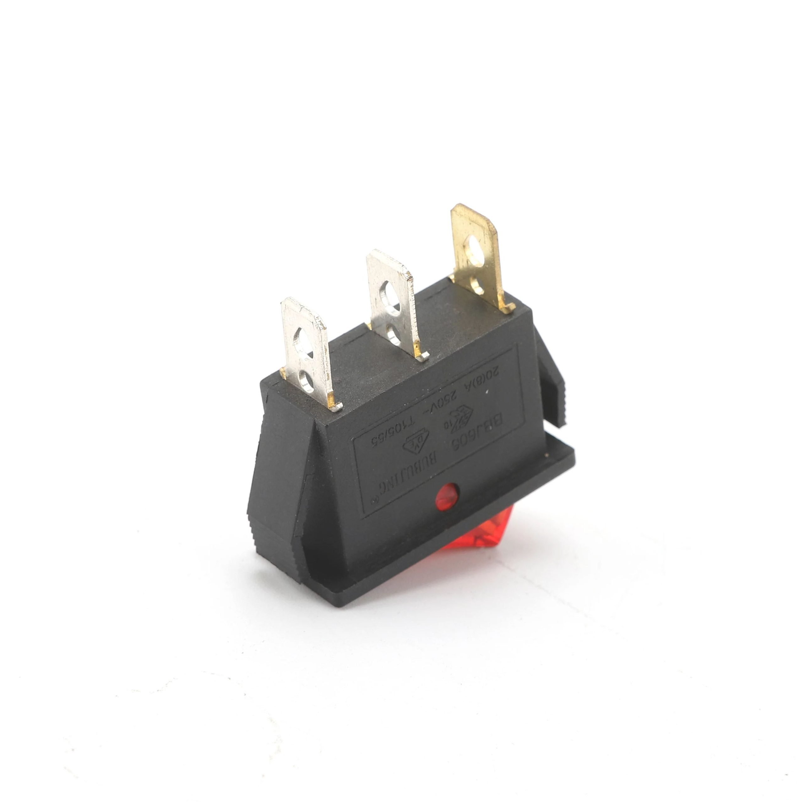 KCD3-101R3P SPST ON-OFF 20A 250V ROCKER ROCKER