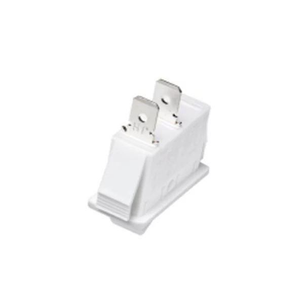 KCD3-101W2PA WHITE ROCKER SWITCH