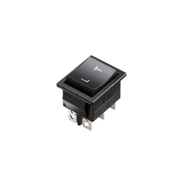 KCD4-101 BLACK 6PIN DPDT BIG CURRENT SWITCH - WEUP