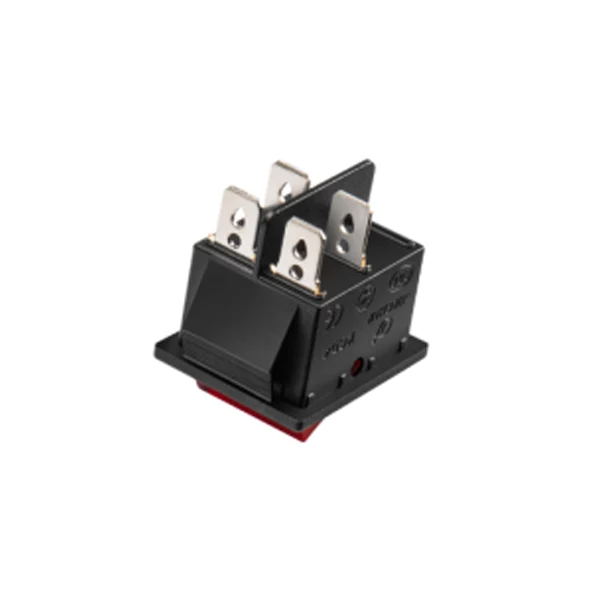 KCD4-101 BLUE 4PA ROCKER SWITCH