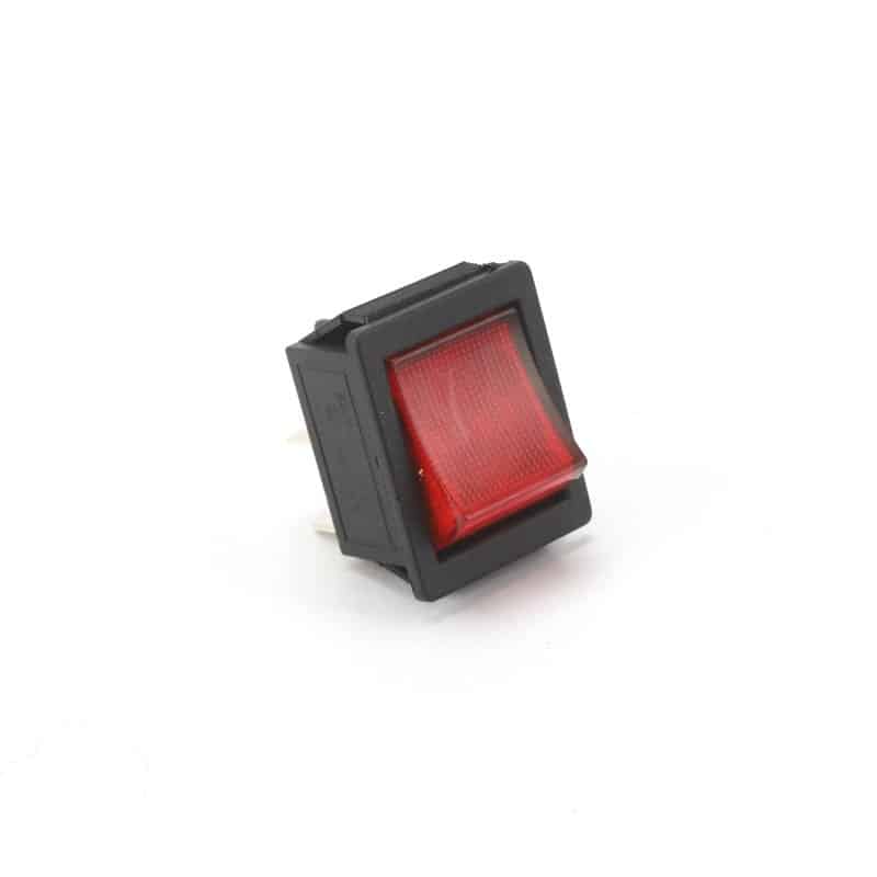 KCD4-1014P RED 20A 250VAC LED BUTTON SWITCH