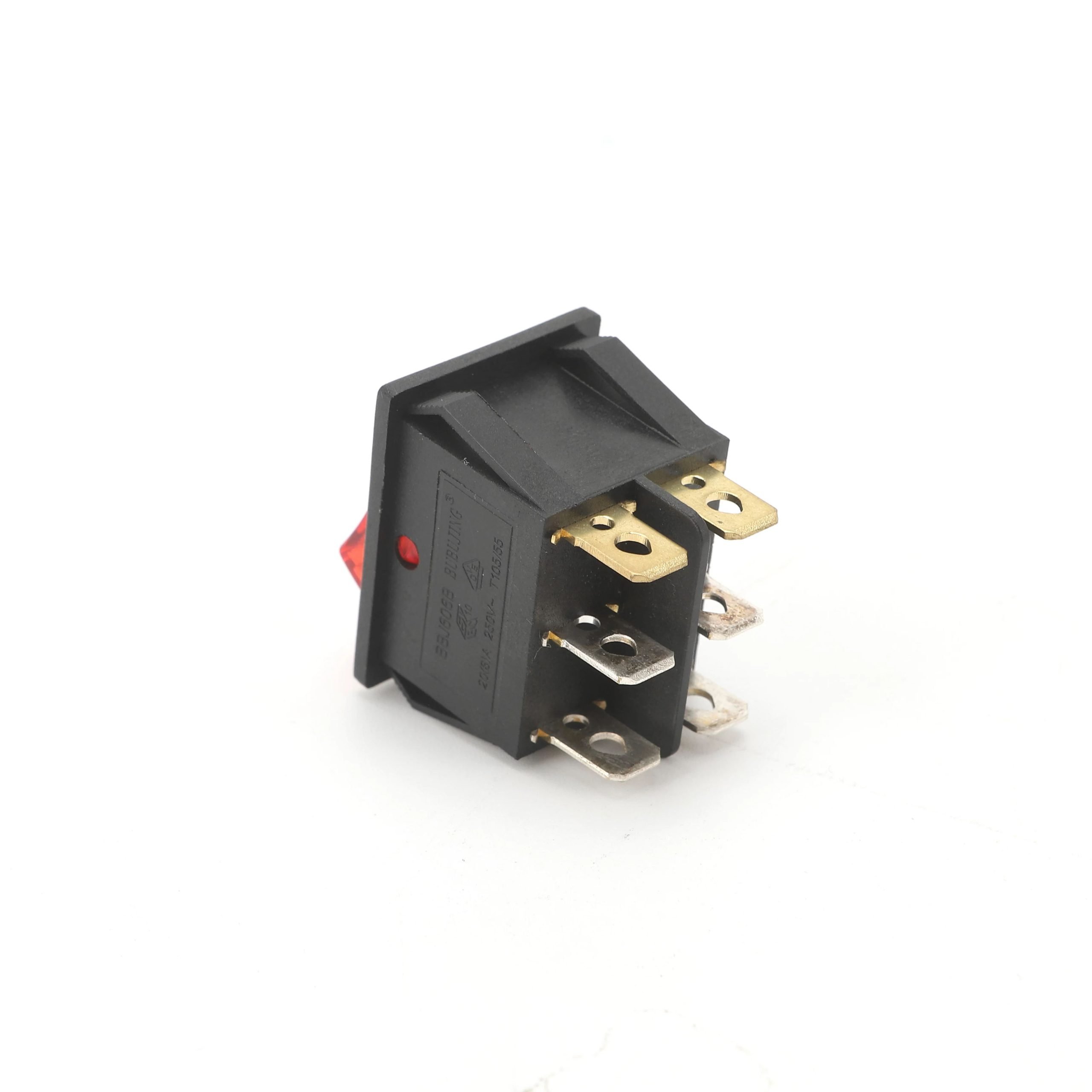 KCD4-202R 6PIN DOUBLE ROCKER SWITCH