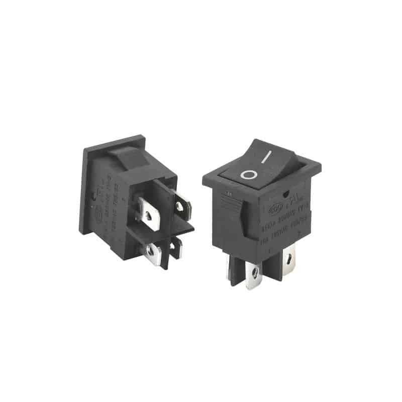 On off 4pin KCD4 rocker switch 10A 250VAC for electronic switch DPST