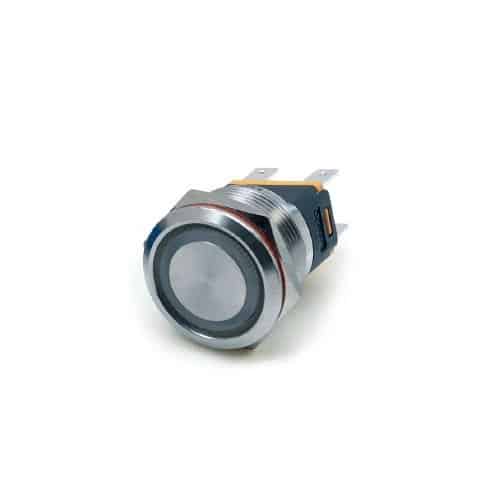QN22-L anti vandal push button switch illuminated