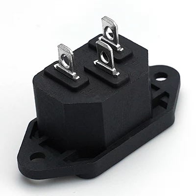 ST-A01-002L AC Socket IEC 60320 (C14) 15A 10A 250V Appliance Inlet iec connectors