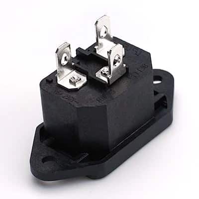 ST-A01-002LT-DD(NEW) AC Socket IEC 60320 (C14) 15A 10A 250V Appliance Inlet iec connectors