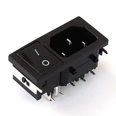 ST-A01-003JK-33 M21 15 AC Socket IEC 60320 (C14) 15A 10A 250V Appliance Inlet iec connectors