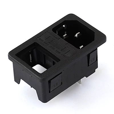 ST-A01-004K-JY-015-D AC Socket IEC 60320 (C14) 15A 10A 250V Appliance Inlet iec connectors