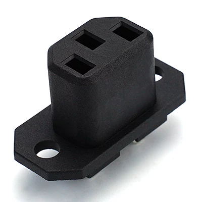 ST-A02-001A-N6N6 IEC AC Power Outlet Socket 60320 C13 Connector Female Socket 10A 15A 250V