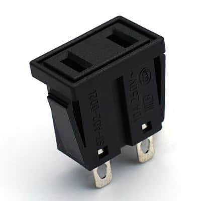 ST-A02-002C(NEW) IEC AC Power Outlet Socket 60320 C13 Connector Female Socket 10A 15A 250V