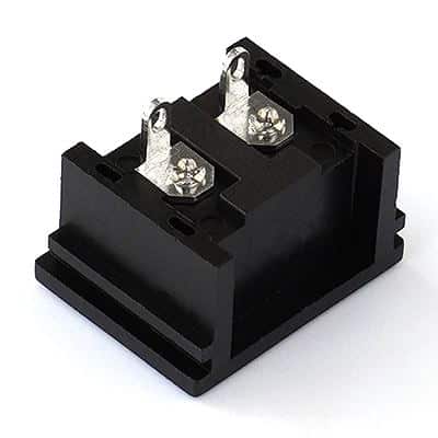ST-A03-005BS IEC C8 inlet power wall socket 2pins male electric connector 2.5A250V AC interface embedded