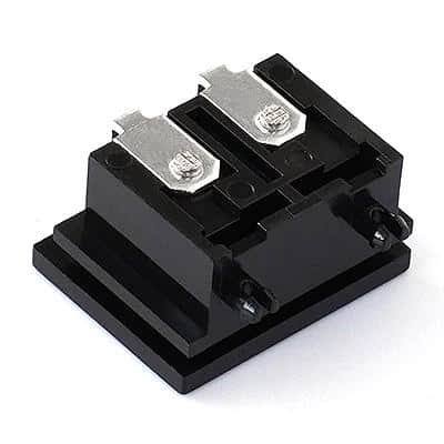 ST-A03-005I-515-S1 IEC C8 inlet power wall socket 2pins male electric connector 2.5A250V AC interface embedded