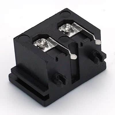 ST-A03-005T1 IEC C8 inlet power wall socket 2pins male electric connector 2.5A250V AC interface embedded