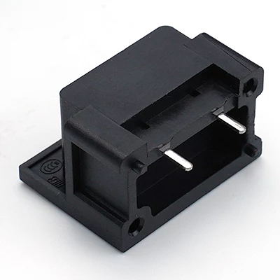 ST-A03-007-A-T58(L) IEC C8 inlet power wall socket 2pins male electric connector 2.5A250V AC interface embedded