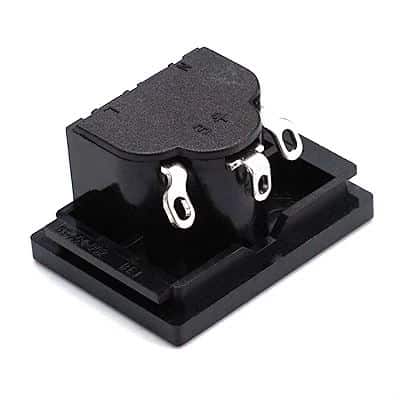ST-A04-002KC-015-S1S4(G) IEC C8 inlet power wall socket 3pins male electric connector 2.5A250V AC interface embedded