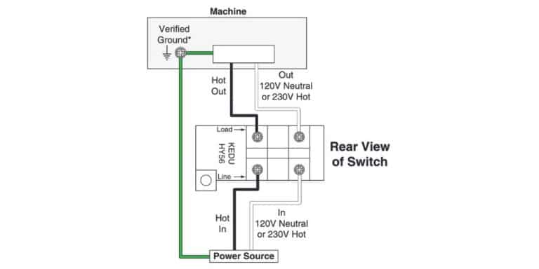 How to Wire a KEDU HY56 Switch？ - WEUP