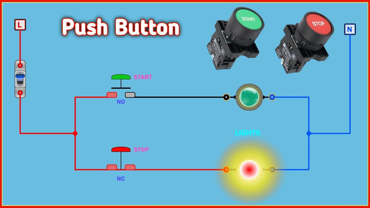 Push Button switch how to work