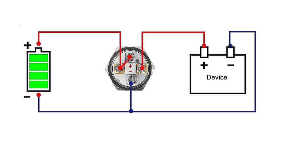 4 Pin Push Button Switch Wiring