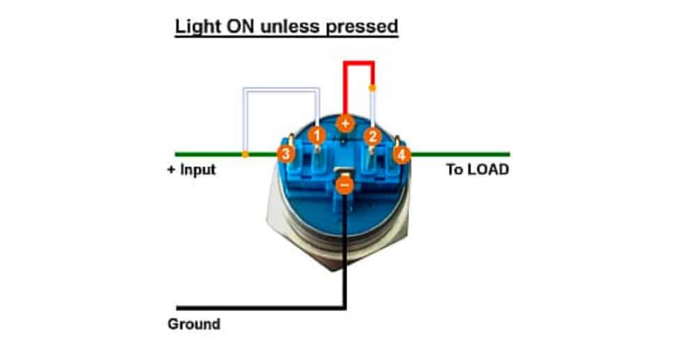 6 Pin Push Button Switch Wiring