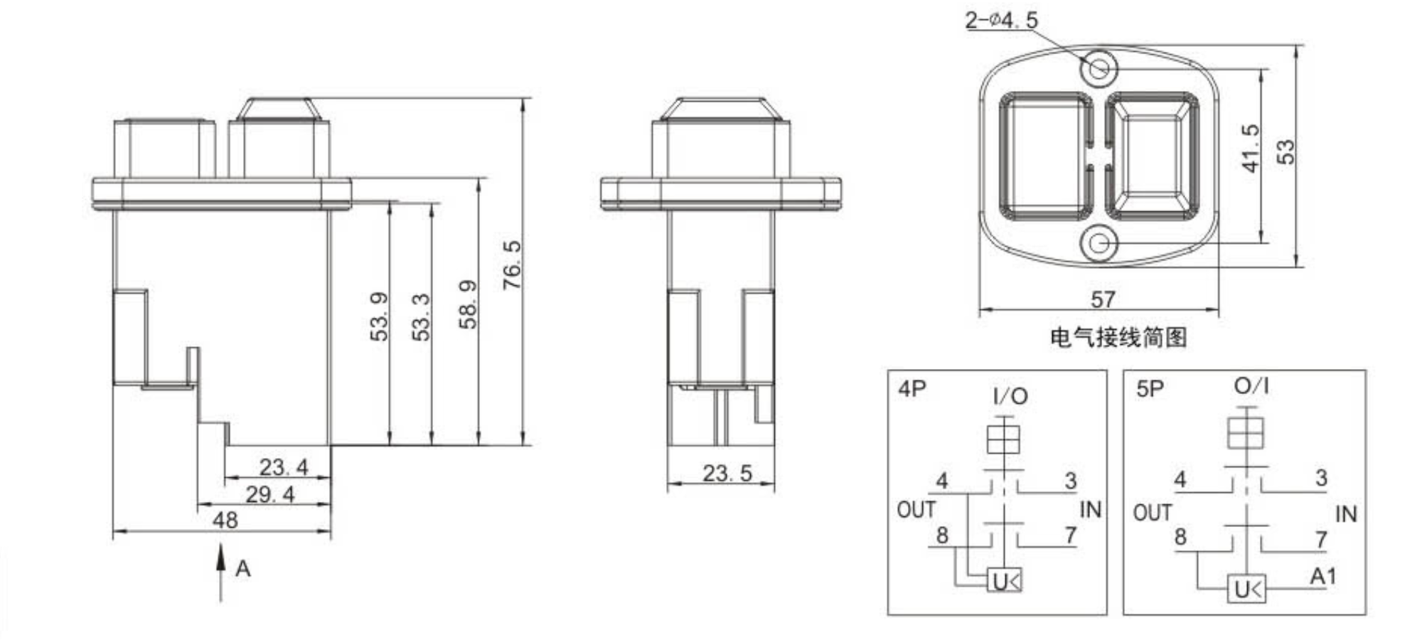 DZ-6M Electromagnetic Push Button Switches