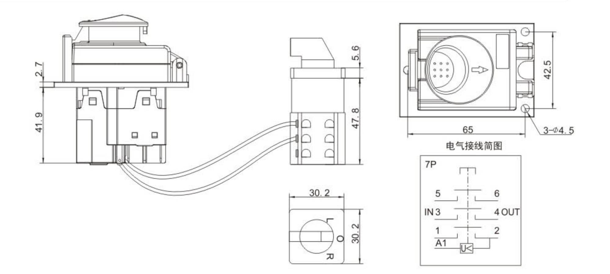 DZ05D Electromagnetic Push Button Switches