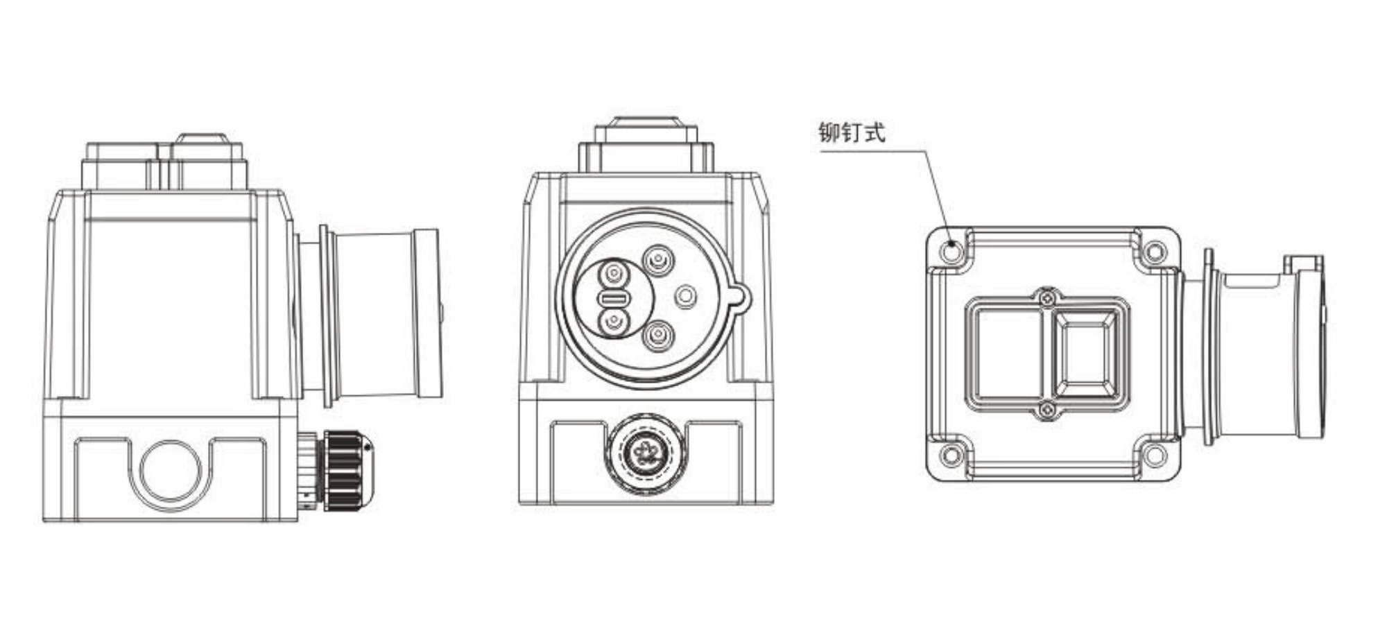 DZ08-2B7 Electromagnetic Push Button Switches