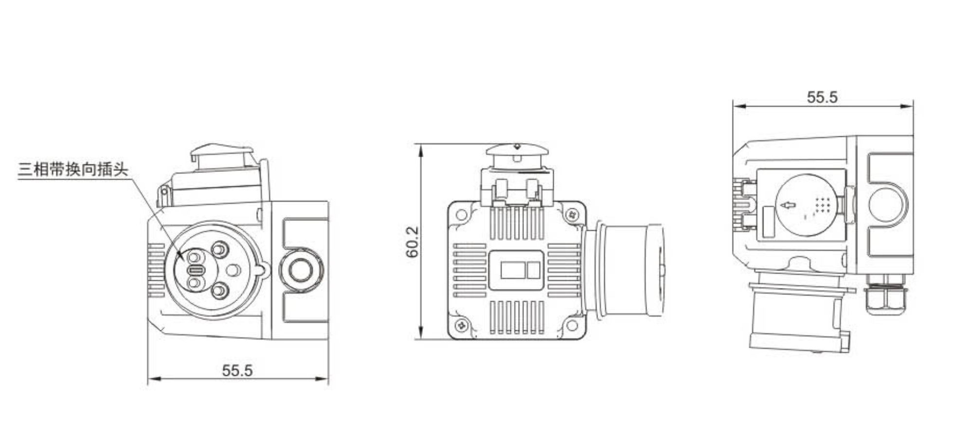 DZ08-2D2 Electromagnetic Push Button Switches