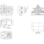 ST-A01-003JE+4 IEC Connectors +Switches