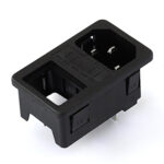 ST-A01-004K-JY-015-D IEC Connectors + Switches