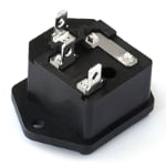 ST-A01-004L IEC Connectors + Fuse