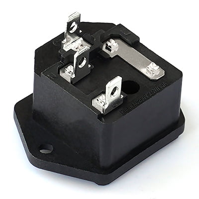 ST-A01-004L IEC Connectors + Fuse