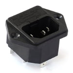ST-A01-004L IEC Connectors + Fuse
