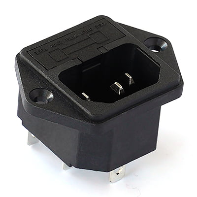 ST-A01-004L IEC Connectors + Fuse