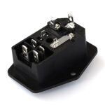 ST-A01-004LY-D+9 IEC Connectors + Switches
